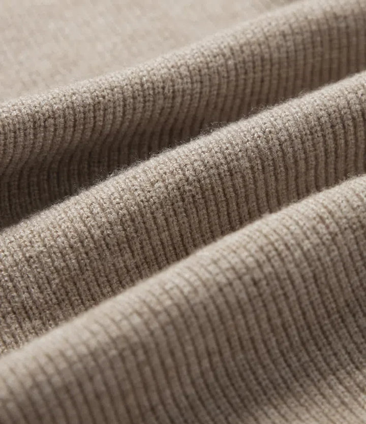 Z lejącym dekoltem z długim rękawem stacked sweter na co dzień