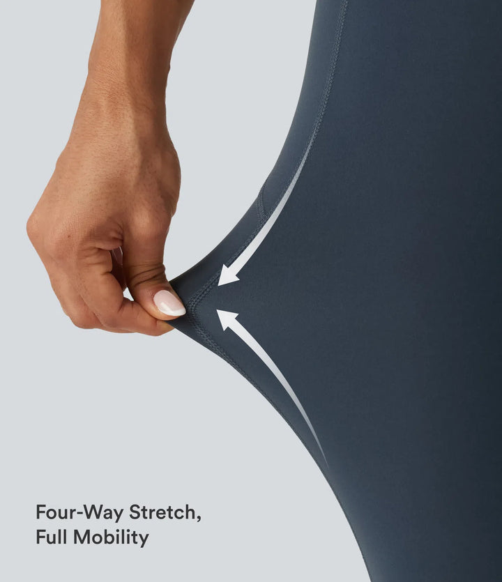 Halara UltraSculpt legginsy do jogi dla krągłych kształtów, z wysokim stanem, modelujące i wyszczuplające brzuch, z kieszeniami