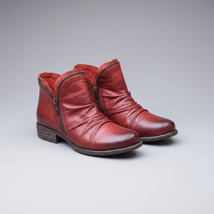 SKÓRZANE BUTY MELINDA