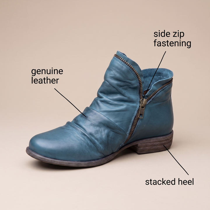 SKÓRZANE BUTY MELINDA
