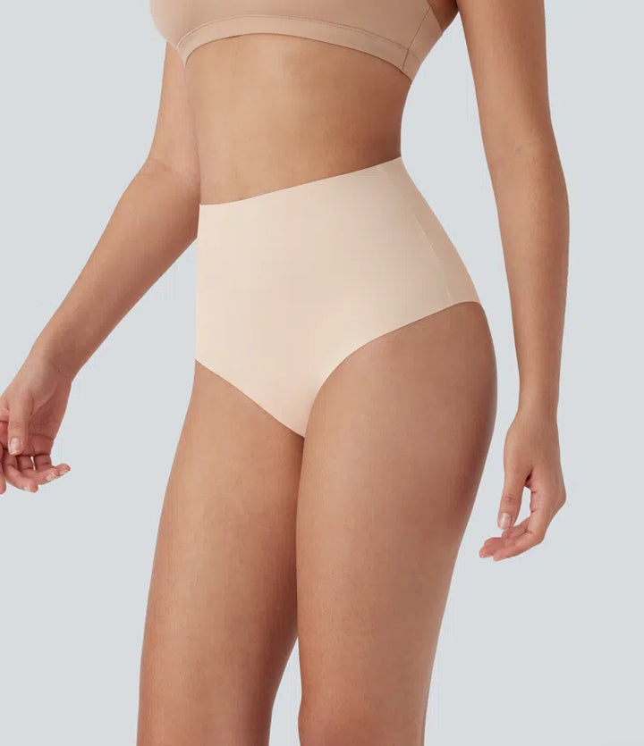 Wysokie majtki modelujące do noszenia w domu