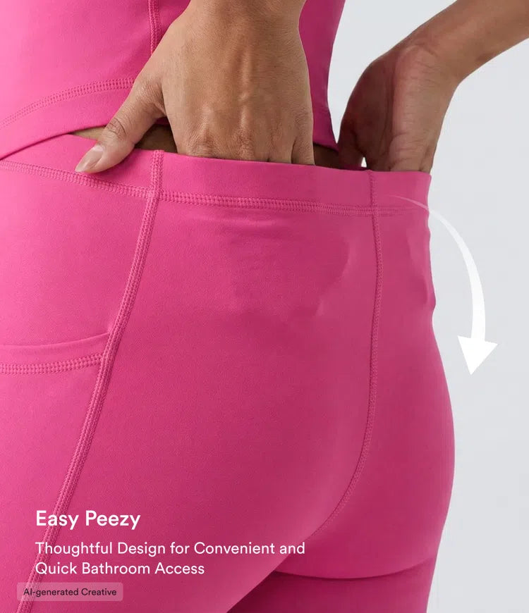 SoftlyZero Pluszowa sukienka sportowa z odkrytymi plecami — edycja Easy Peezy