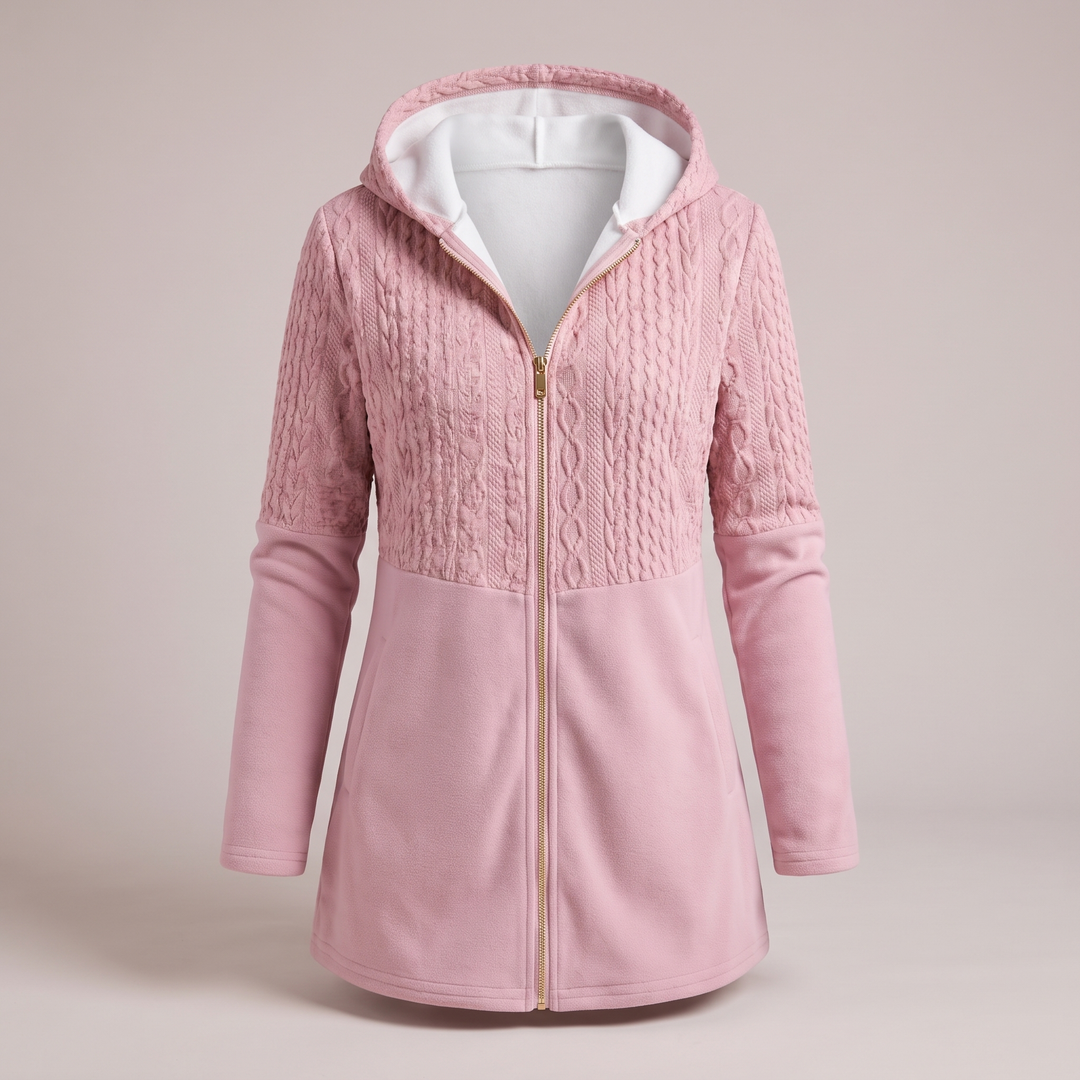 DŁUGI DZIANINOWY KARDIGAN CECILY