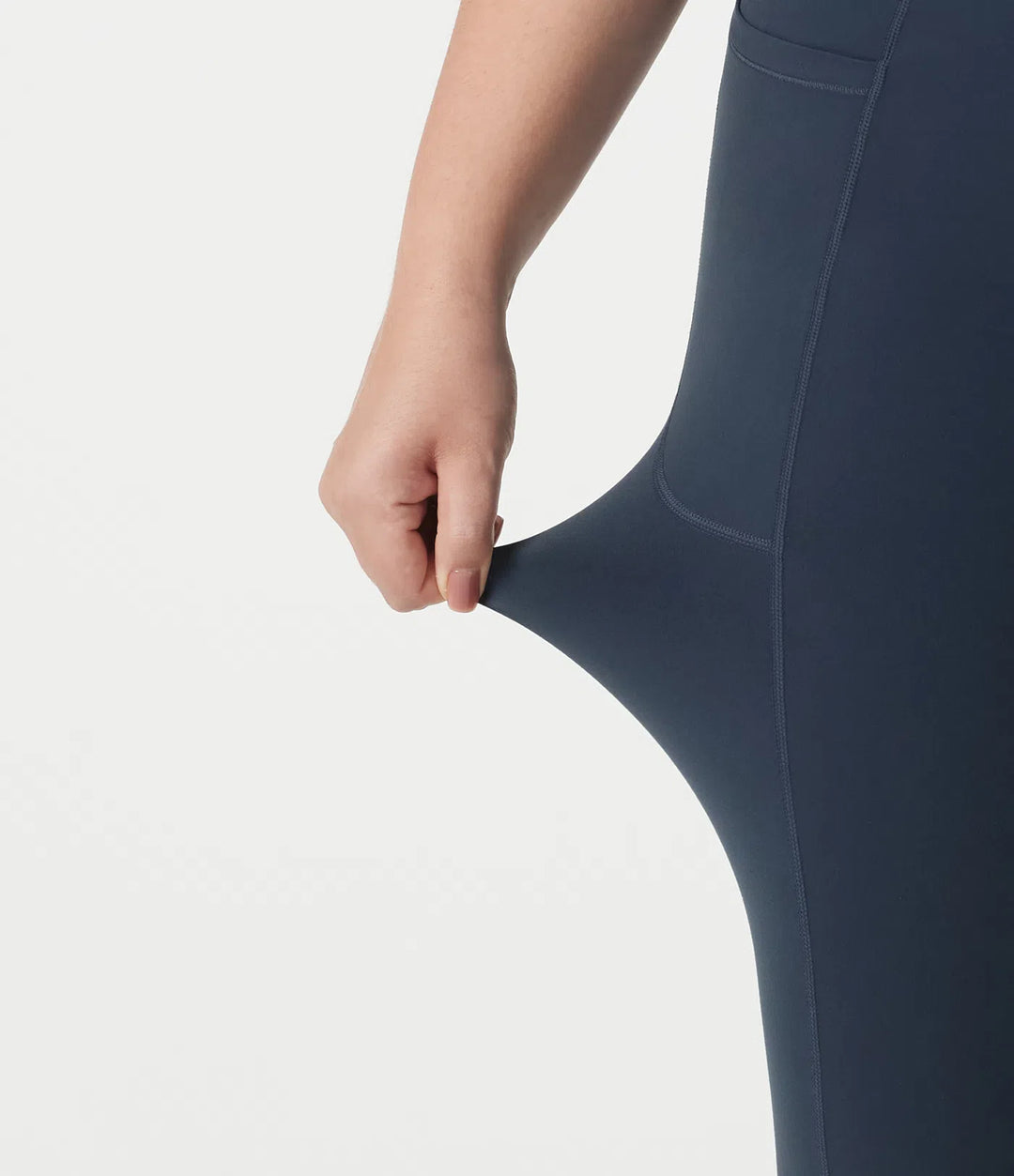 Halara UltraSculpt Plus Size legginsy do jogi z wysokim stanem, z marszczeniem z tyłu podnoszącym pośladki, modelujące brzuch, z rozszerzanymi nogawkami i kieszeniami