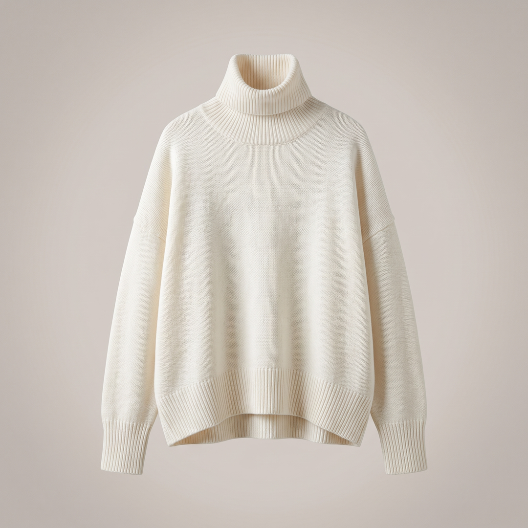 Sweter ARIA z golfem oversize
