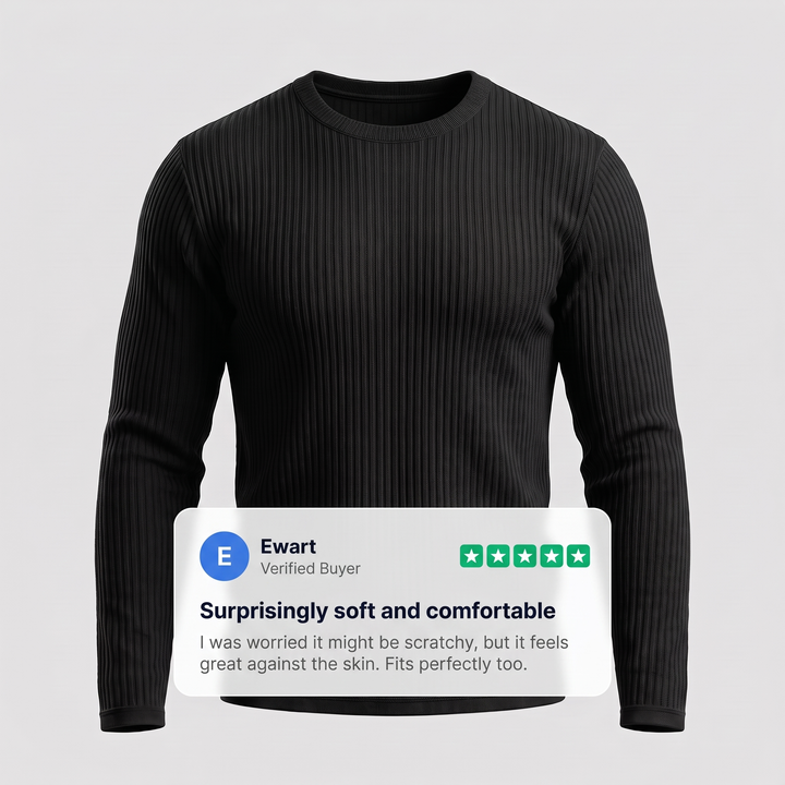 DERRICKSON RIBBED Sweter