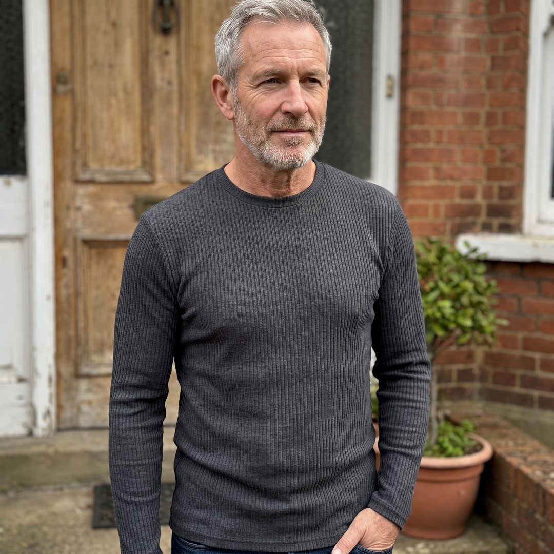 DERRICKSON RIBBED Sweter