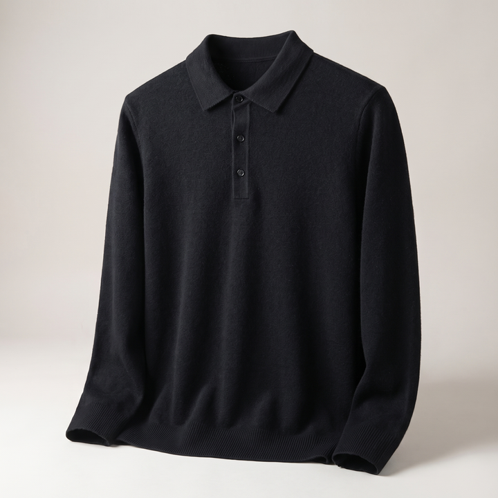 WYRAFINOWANY SWETER POLO WINDSOR