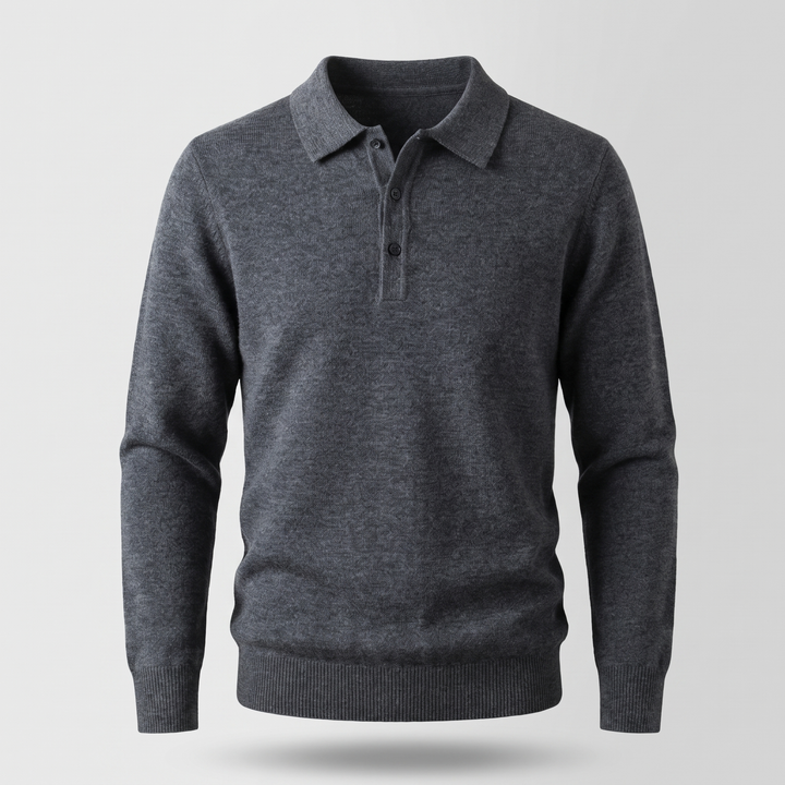 WYRAFINOWANY SWETER POLO WINDSOR