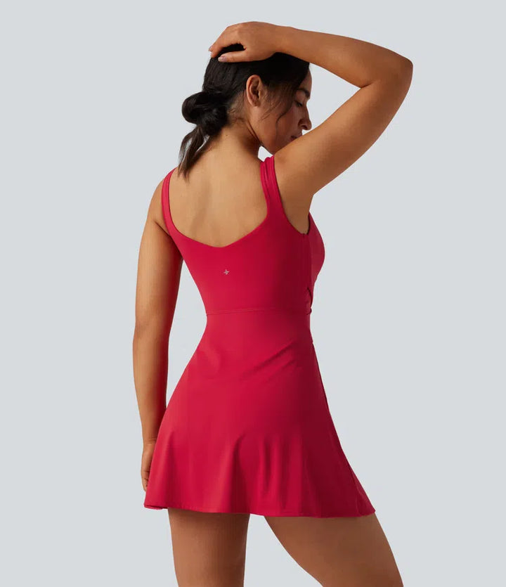 SoftlyZero Airy 2 w 1 InstantCool mini tenisowa sukienka sportowa z kieszenią — edycja Pocket‑Easy Peezy