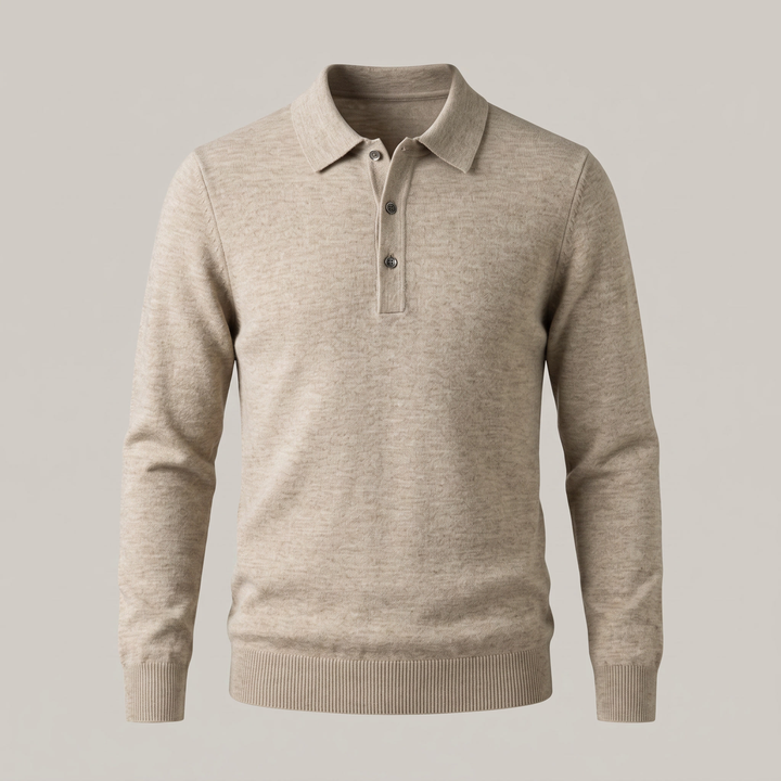WYRAFINOWANY SWETER POLO WINDSOR