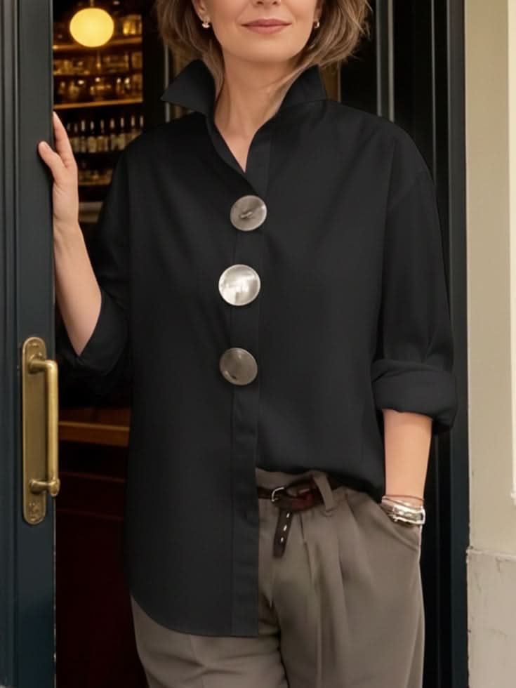 BLUZKA Z ELEGANCKIM KOŁNIERZYKIEM VERA