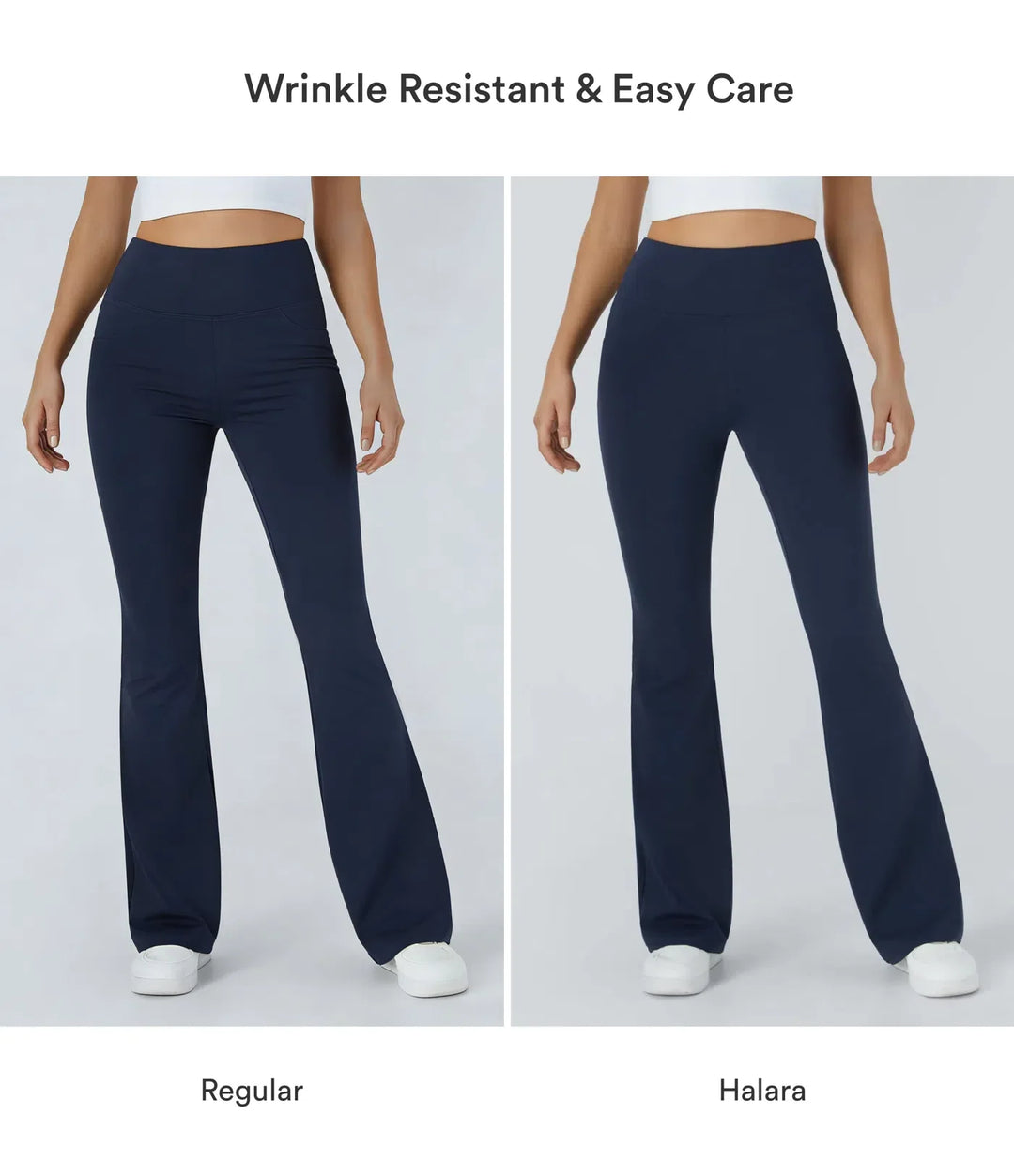 DayStretch z wysokim stanem i kieszenią flare legginsy do jogi