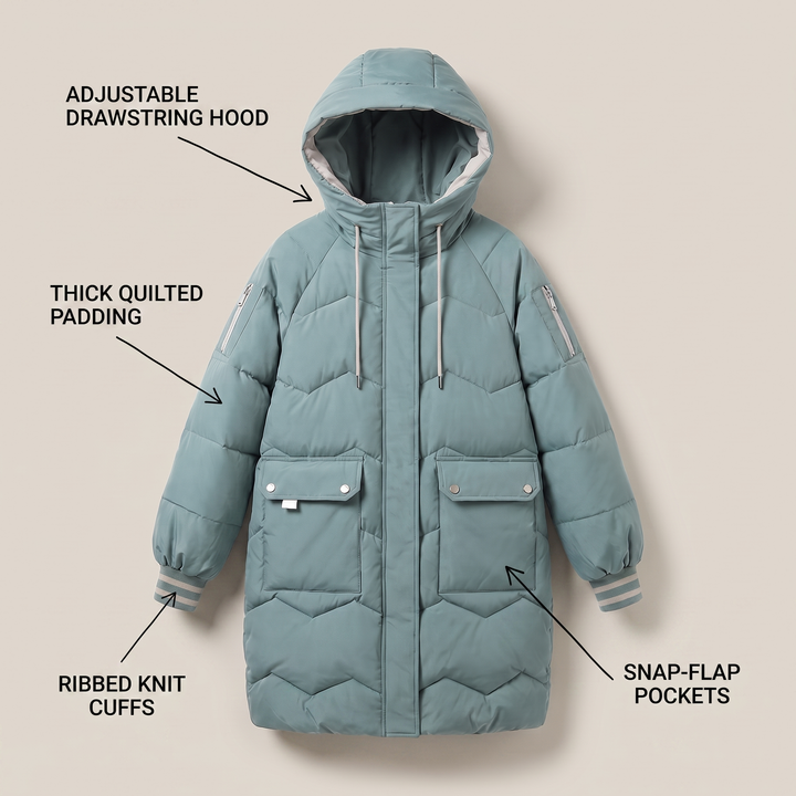 FLORENCE PREMIUM PŁASZCZ ZIMOWY