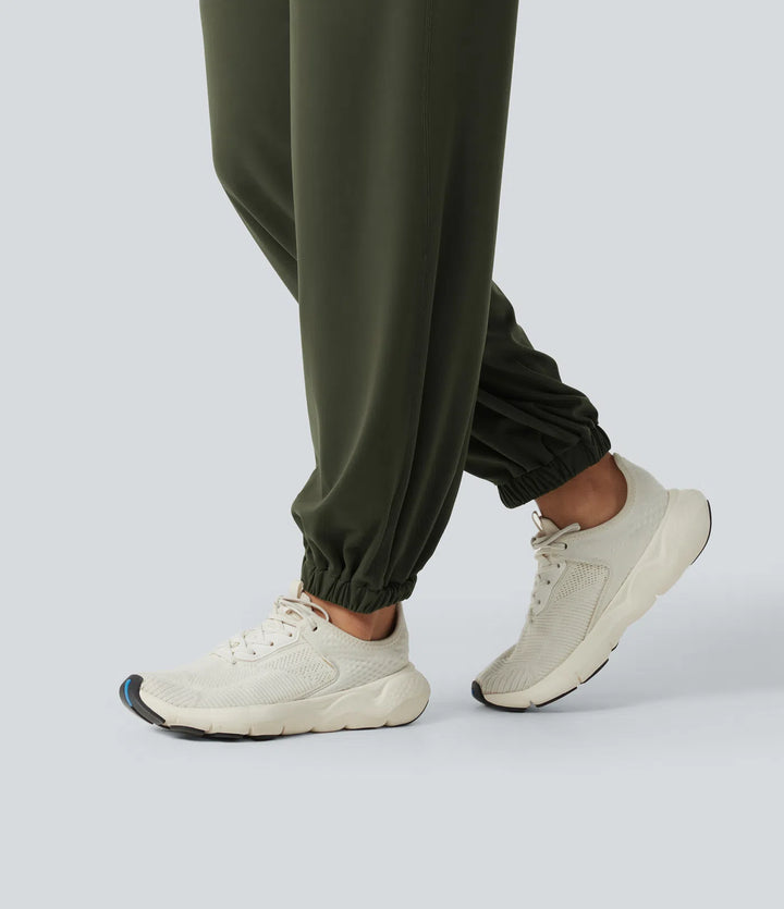 Halara UltraSculpt Joggery do jogi z wysokim stanem, modelujące brzuch, ze zwężanymi nogawkami i kieszeniami