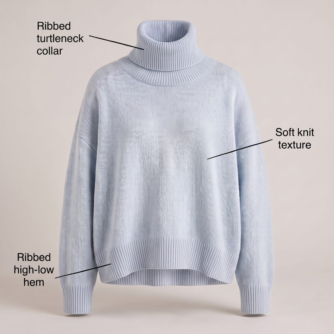 Elegancki sweter dzianinowy MARGOT