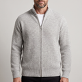 HOLLIS SMART-CASUAL KARDIGAN Z ZAMKIEM BŁYSKAWICZNYM