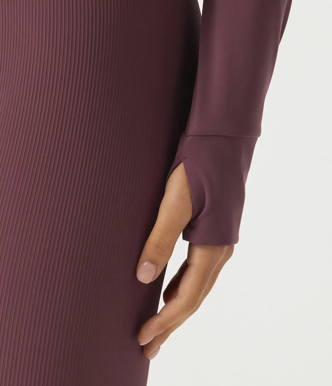 Milejka UltraSculpt ze stójką i długim rękawem z klamrą z paskiem joga Curvy kurtka