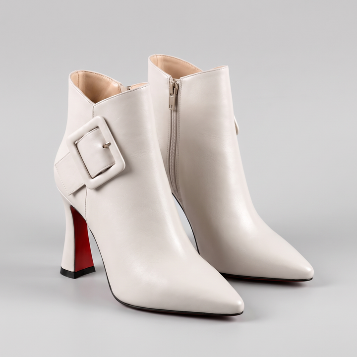 BUTY ISABELLE Z DETALEM PASKA