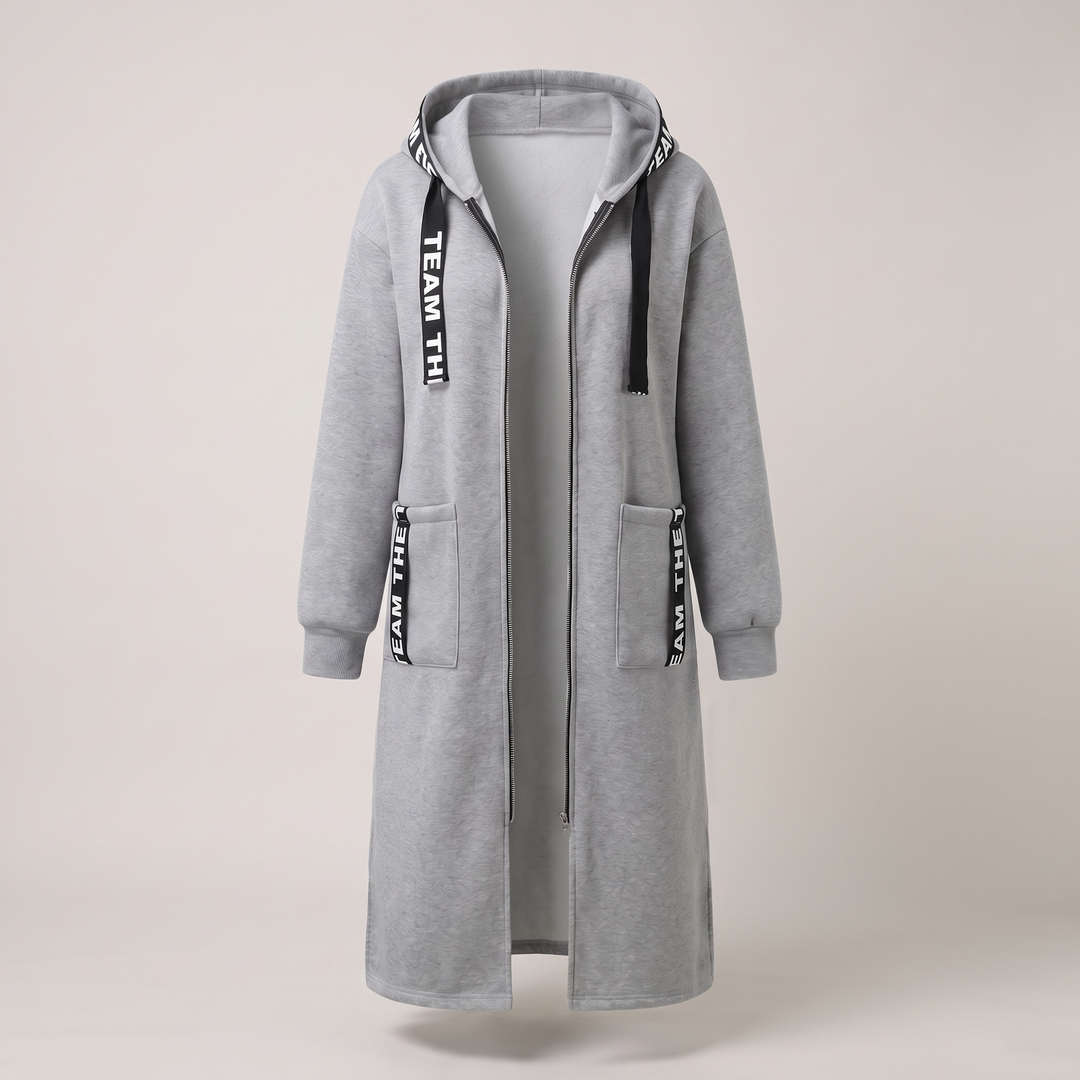 BLUZA Z KAPTUREM CASUAL LUXE
