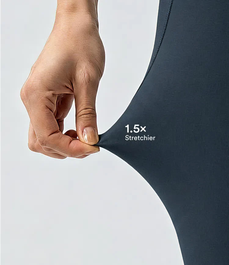 Milejka UltraSculpt z wysokim stanem marszczony unoszące pośladki modelujące brzuch kieszeń modelujące treningu plus size legginsy