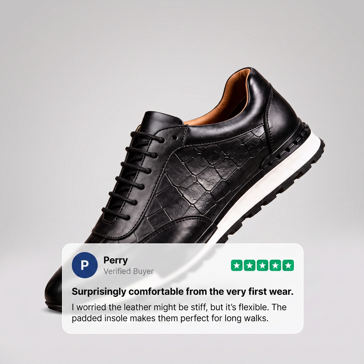 SKÓRZANE BUTY SPORTOWE LORENZO