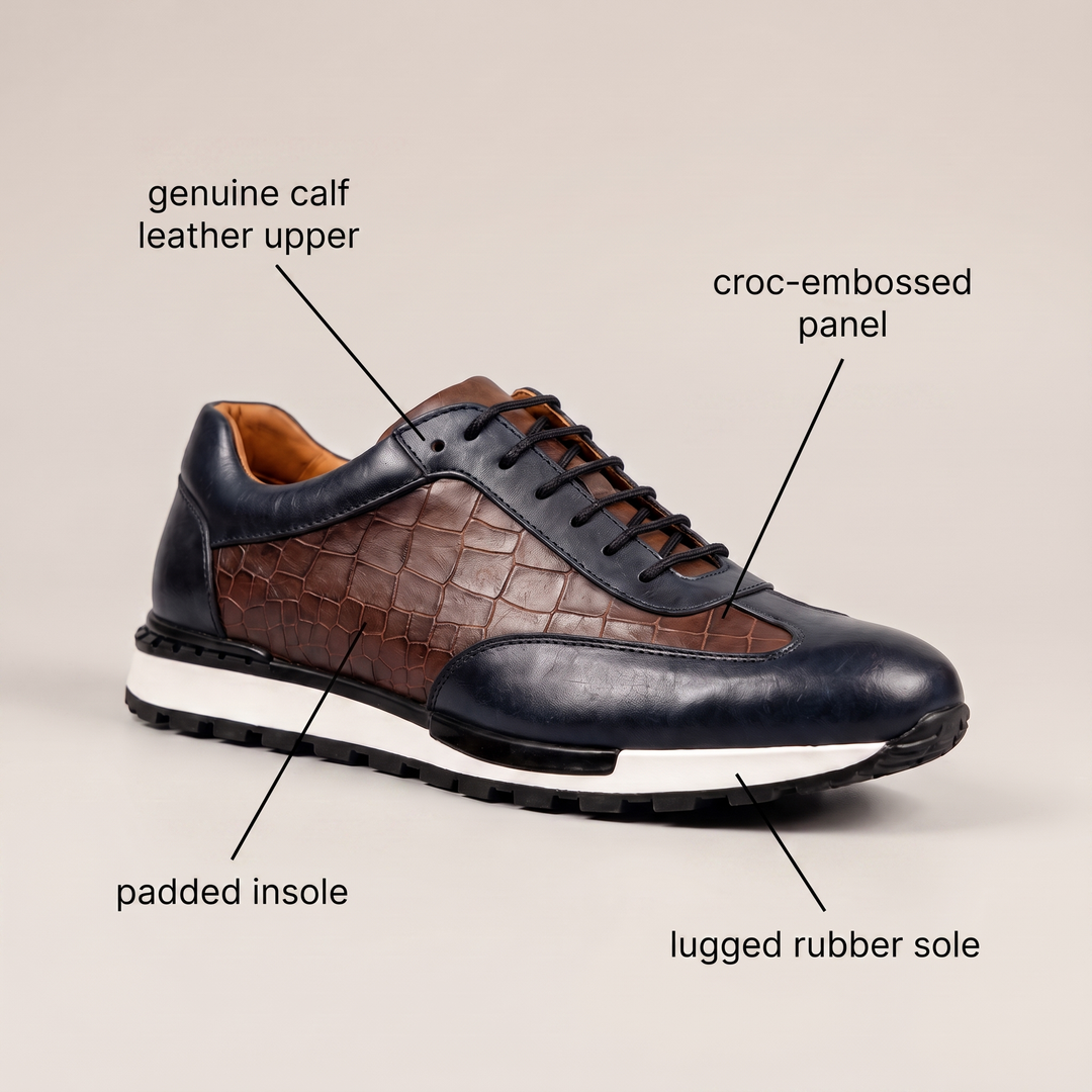 SKÓRZANE BUTY SPORTOWE LORENZO