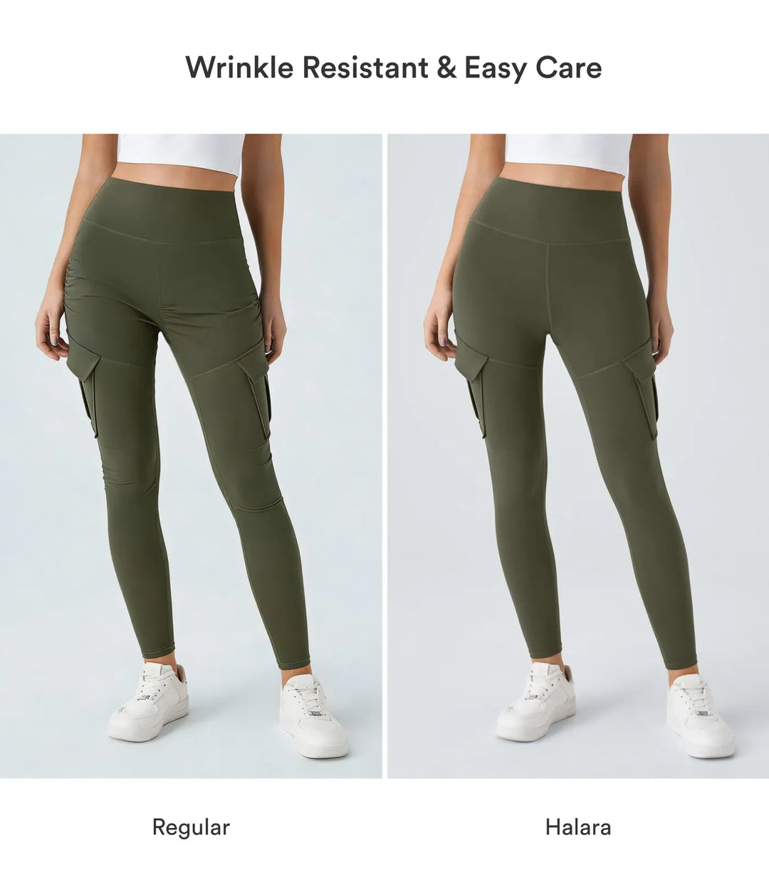 DayStretch z wysokim stanem Cargo kieszeń skinny legginsy do jogi