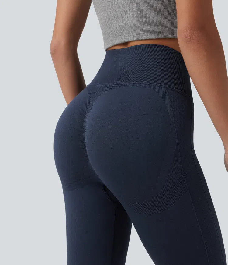 OneForm Seamless Flow bezszwowe legginsy do jogi z wysokim stanem, kontrolą brzucha i unoszącym efektem na pośladki