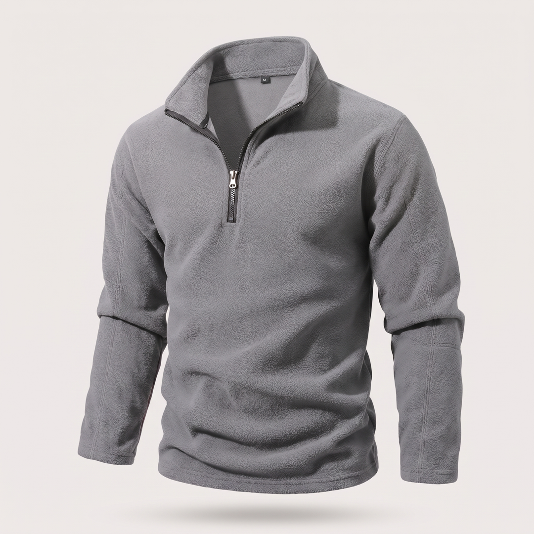 BLUZA Z KOŁNIERZEM STOJĄCYM SMART