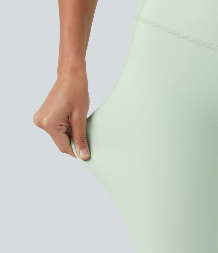 Halara UltraSculpt Legginsy treningowe z wysokim stanem, modelujące sylwetkę i kontrolujące brzuch, z kieszeniami