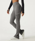 Milejka UltraSculpt z wysokim stanem bootcut stacked legginsy do jogi z kieszeniami