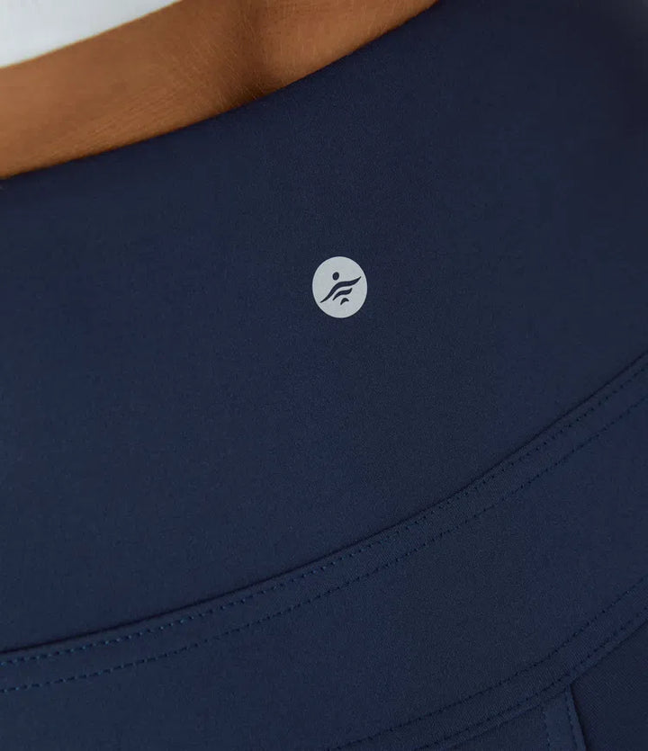 DayStretch z wysokim stanem i kieszenią flare legginsy do jogi