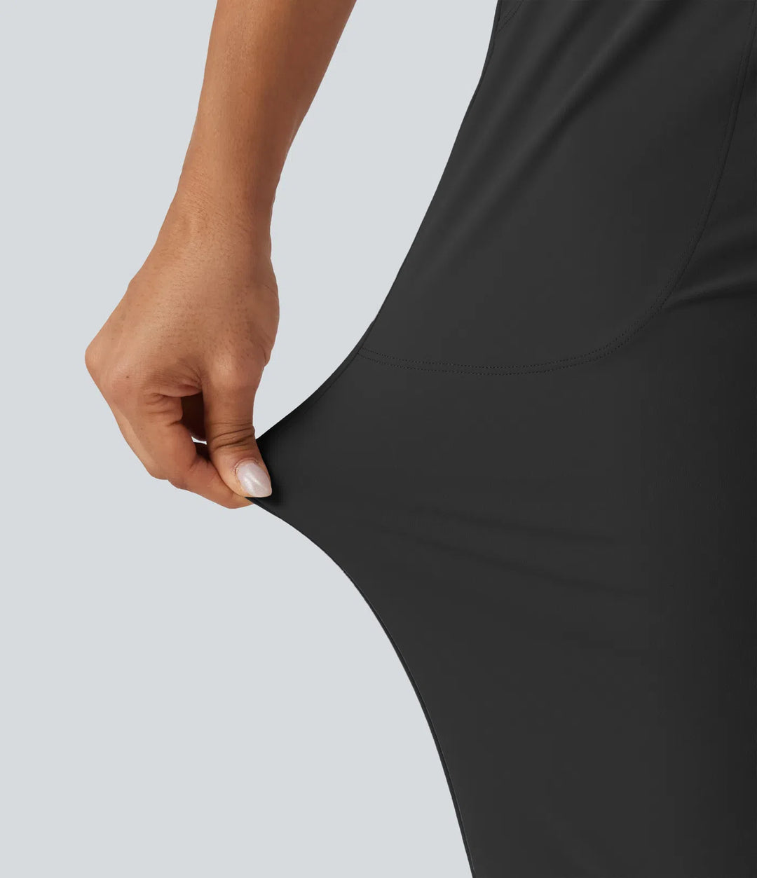 Halara UltraSculpt joggery do jogi z wysokim stanem, troczkiem, marszczeniem i kieszeniami