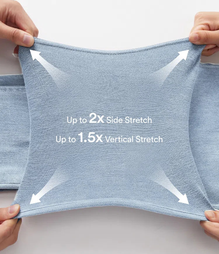 Halara Flex casual dżinsy z kieszeniami — średni stan, prane, luźne z szerokimi nogawkami