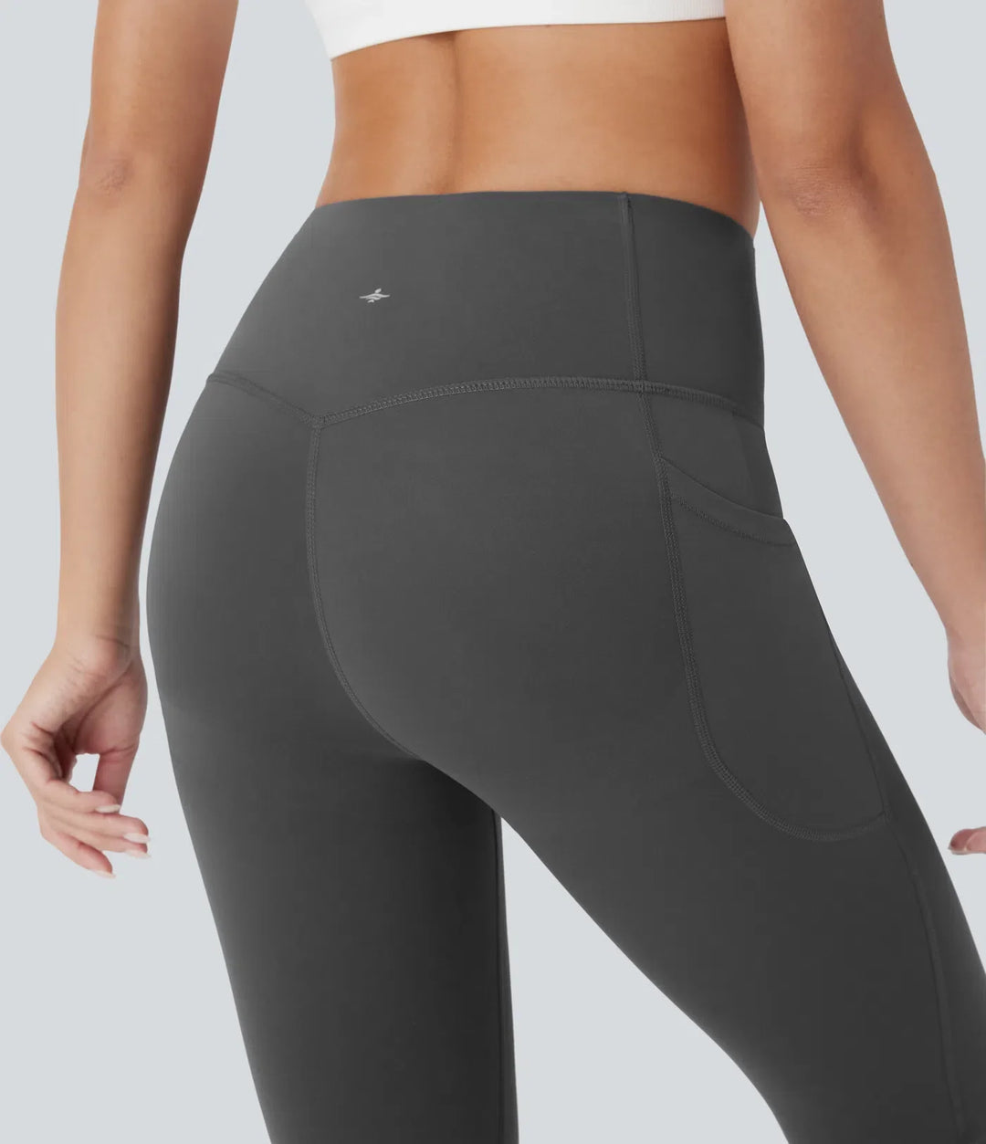Milejka UltraSculpt z wysokim stanem unoszące pośladki modelujące brzuch kieszeń modelujące capri legginsy treningowe