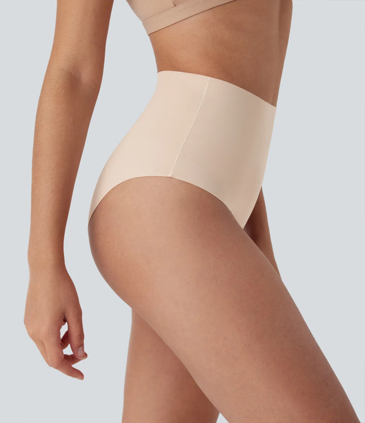 Wysokie majtki modelujące do noszenia w domu