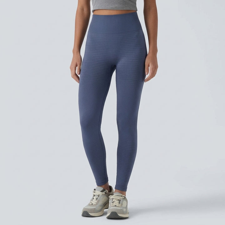 OneForm bezszwowy Flow z wysokim stanem modelujące brzuch unoszące pośladki legginsy do jogi