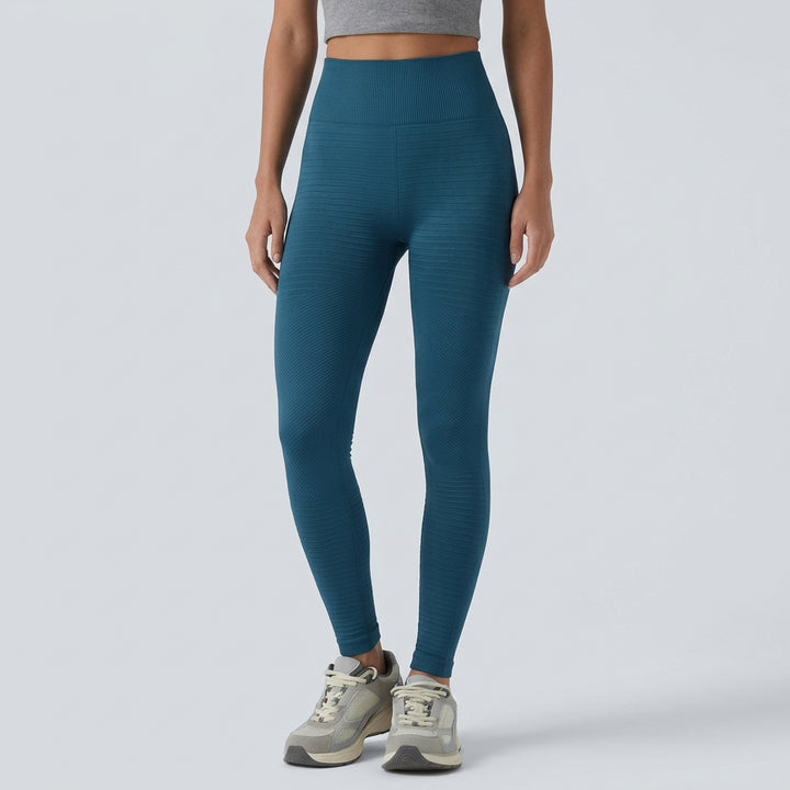 OneForm bezszwowy Flow z wysokim stanem modelujące brzuch unoszące pośladki legginsy do jogi