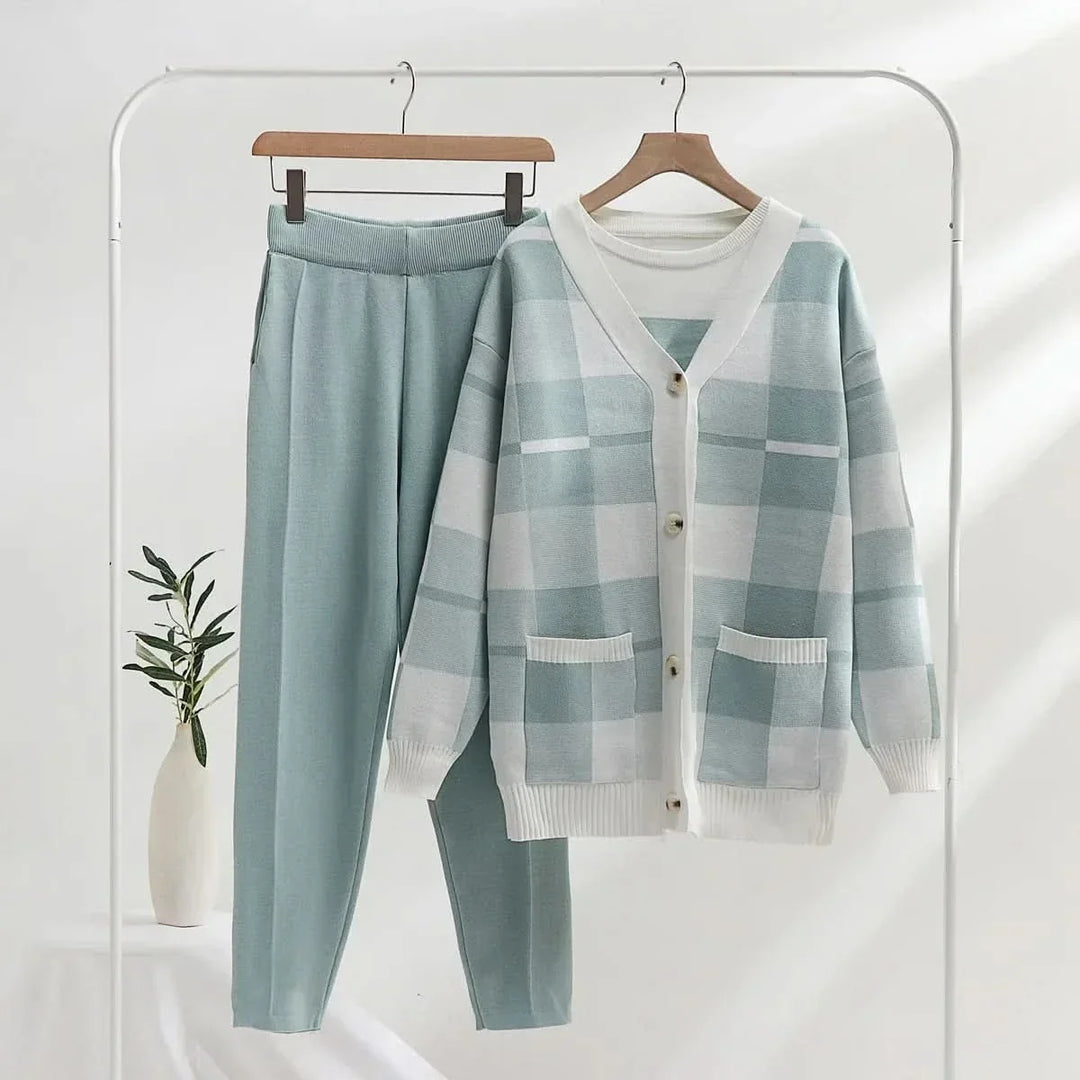 3-CZĘŚCIOWY KOMPLET SUNDAY SOFT-KNIT