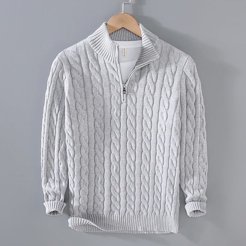 Sweter z dzianiny bawełnianej MILANO