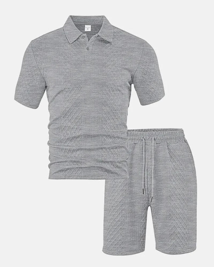 ZESTAW POLO PORTWELL Z DIAMENTOWEJ DZIANINY