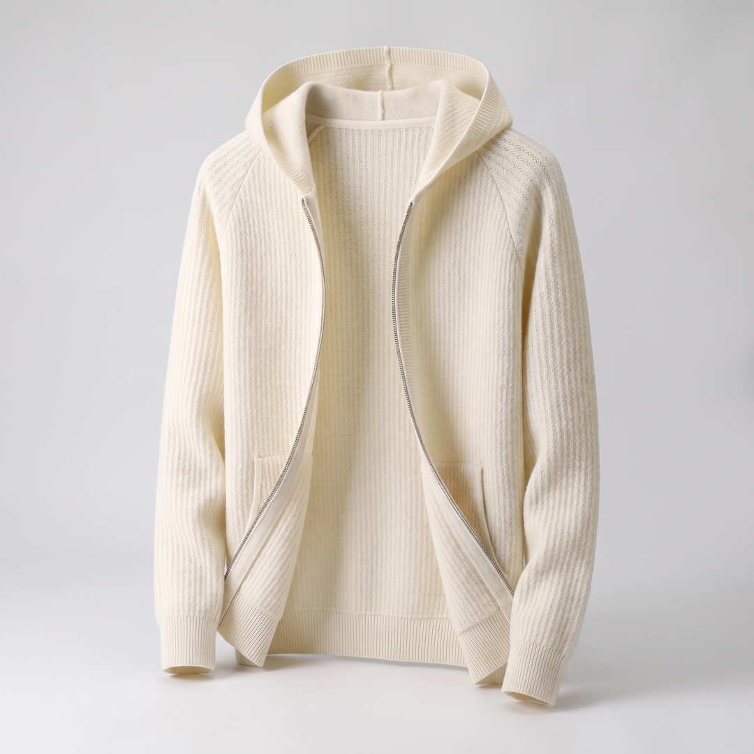 BLUZA Z KAPTUREM ARVEN WOOL