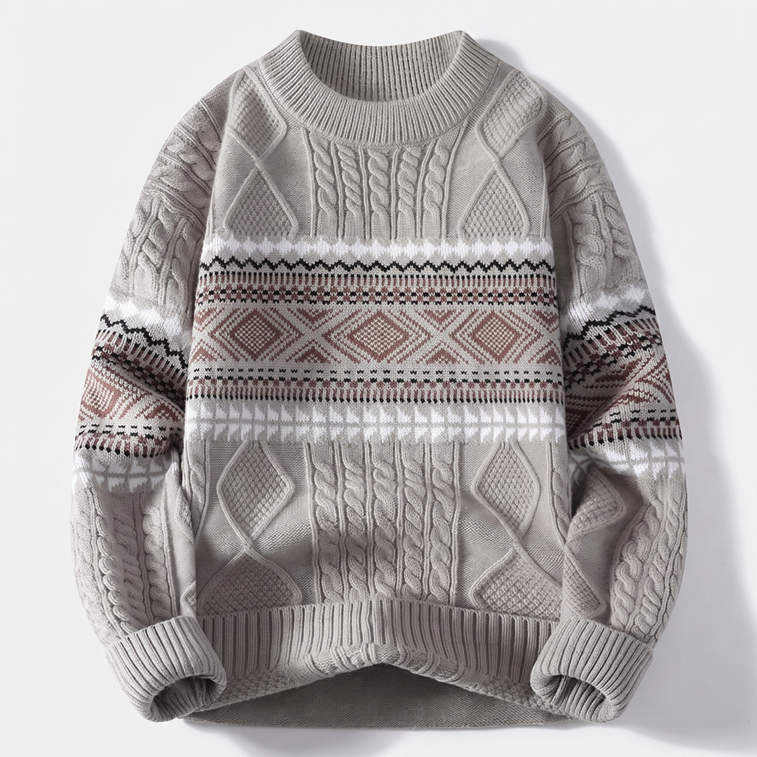 Sweter ARVID NORDIC KNIT