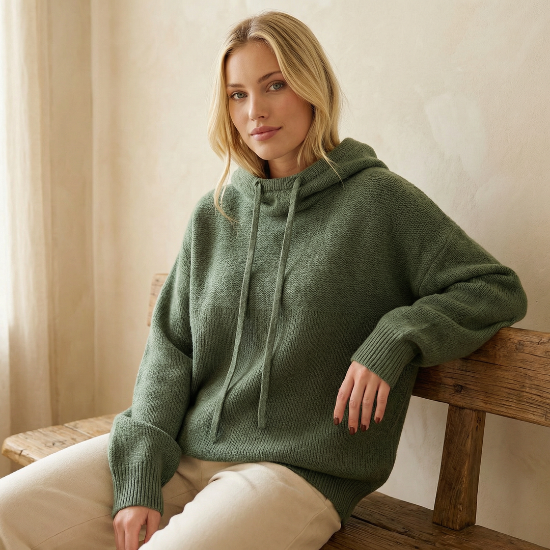 BLUZA Z KAPTUREM VEYRA LUXE