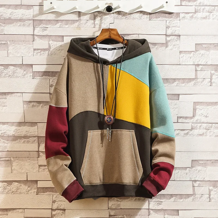 Bluza z kapturem Pulse Patchwork
