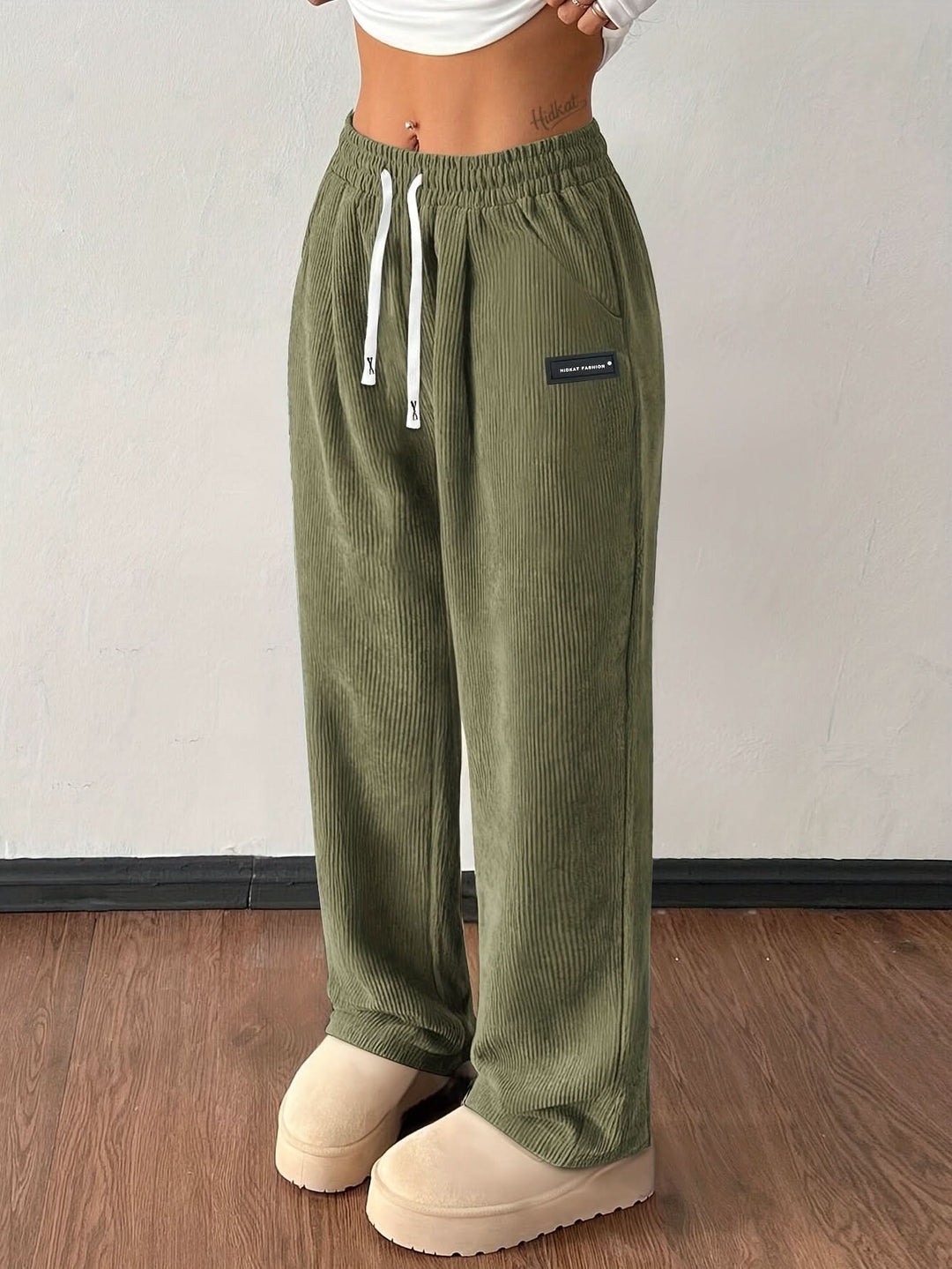 Spodnie dresowe SELENE CORDUROY