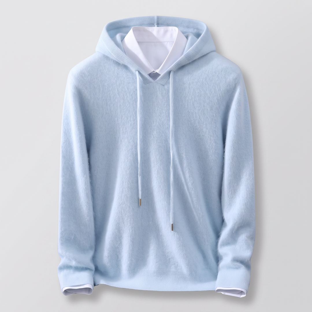 MILLIE CASHMERE BLUZA Z KAPTUREM