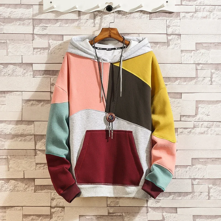 Bluza z kapturem Pulse Patchwork