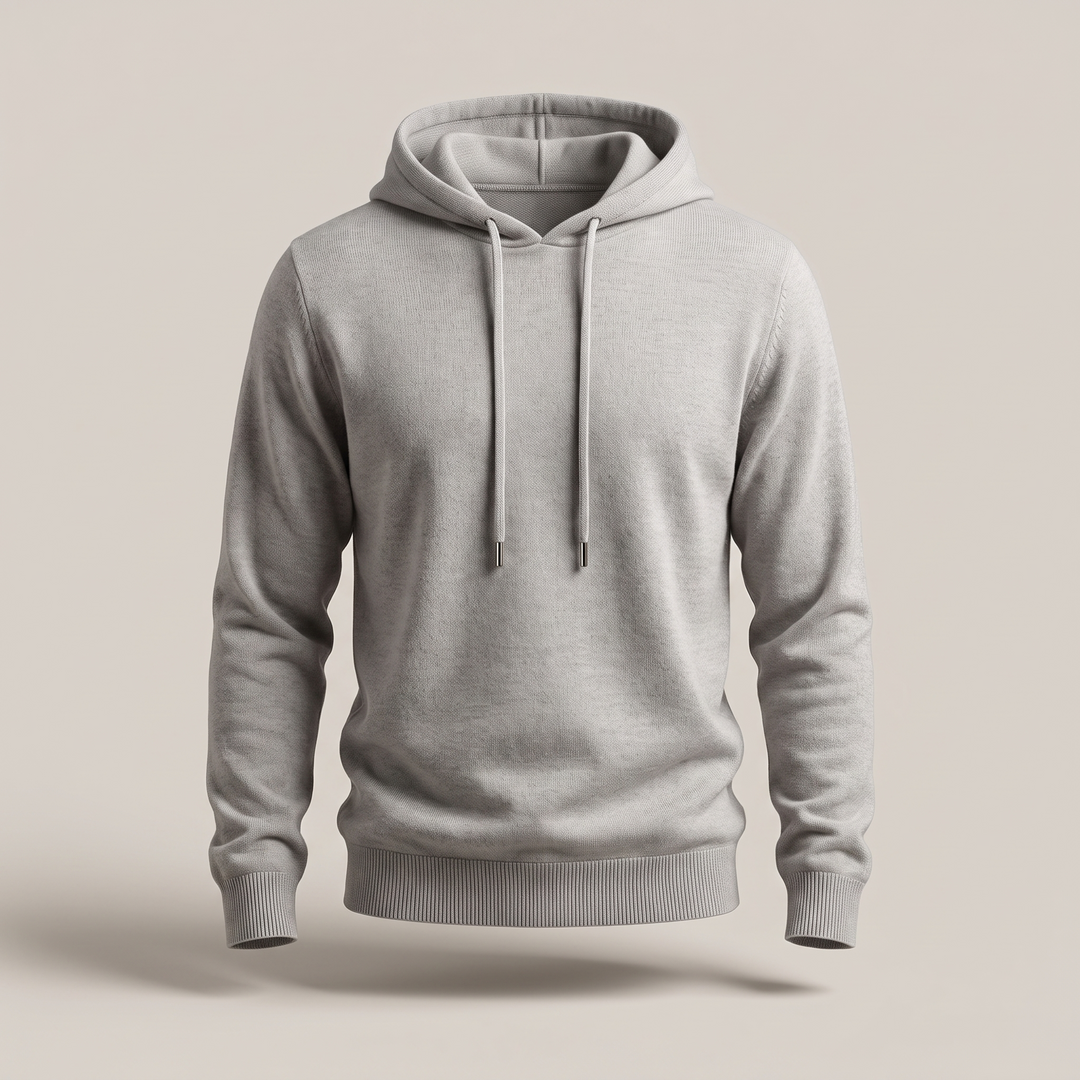 BLUZA Z KAPTUREM Z MERYNOSÓW ZARA